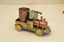 Load image into Gallery viewer, Metal Handcrafted Engine with Pen Stand Size 25.4 x 12.7 x 15.2 cm - Style It by Hanika