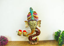 Load image into Gallery viewer, Metal Handcrafted Lord Ganesha Table Decor - Style It by Hanika