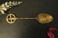 Load image into Gallery viewer, Vintage Brass Teaspoon - Cutter (Length - 6.25 to 7 Inches) - Style It by Hanika