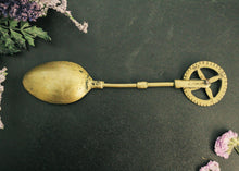 Load image into Gallery viewer, Vintage Brass Teaspoon - Cutter (Length - 6.6 Inches) - Style It by Hanika
