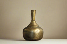 Load image into Gallery viewer, Vintage Handcrafted Brass Vase - Style It by Hanika