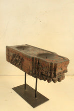 Load image into Gallery viewer, Vintage Wooden Hand Carved Candle Holder Stand - Style It by Hanika