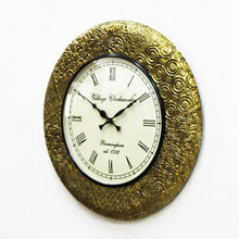 Load image into Gallery viewer, Wooden Wall Clock: Tiny Rock Designed Frame - Style It by Hanika