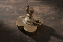Load image into Gallery viewer, Antique Brass Miniature Brass kumkum Box -Sold Individually
