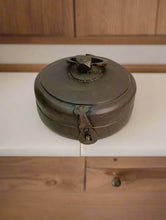 Load image into Gallery viewer, A Taste of Tradition: Antique Brass Chapati Container
