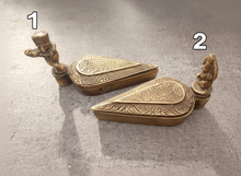 Load image into Gallery viewer, Antique Brass Miniature Brass Kumkum Box
