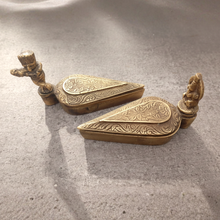 Load image into Gallery viewer, Antique Brass Miniature Brass Kumkum Box
