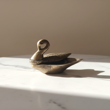 Load image into Gallery viewer, Antique Brass Miniature Brass kumkum Box -Sold Individually
