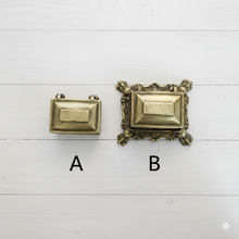 Load image into Gallery viewer, Antique Brass Trinket Box - Two Unique Indian Boxes (Not a Set)
