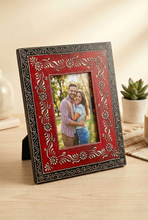 Load image into Gallery viewer, Handmade Mixed Colorful Wooden Photo Frame
