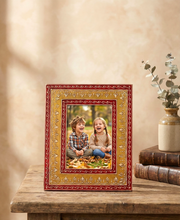 Load image into Gallery viewer, Handmade Mixed Colorful Wooden Photo Frame
