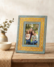 Load image into Gallery viewer, Handmade Mixed Colorful Wooden Photo Frame
