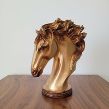 Load image into Gallery viewer, Elegant Poly Resin Horse Face Table Décor
