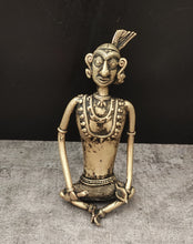Load image into Gallery viewer, Dhokra Art Tribal Musician Idol
