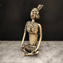 Load image into Gallery viewer, Dhokra Art Tribal Musician Idol
