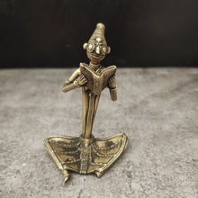 Load image into Gallery viewer, Dhokra Art Reader Figurine
