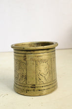 Load image into Gallery viewer, Beautiful Vintage Brass Panchapatra / Holy Water Pot
