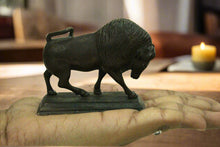 Load image into Gallery viewer, Vintage Brass Bison Figurine
