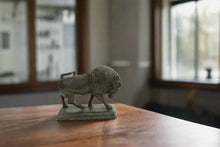 Load image into Gallery viewer, Vintage Brass Bison Figurine

