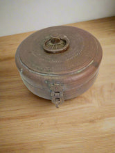 Load image into Gallery viewer, The Alchemist&#39;s Vessel: Carved Lid Brass Katordan
