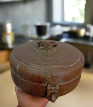 Load image into Gallery viewer, The Alchemist&#39;s Vessel: Carved Lid Brass Katordan
