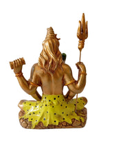 Load image into Gallery viewer, Divinely Crafted Poly Resin Shiv Ji Small Statue: A Reverent Homage to Lord Shiva
