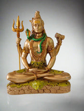 Load image into Gallery viewer, Divinely Crafted Poly Resin Shiv Ji Small Statue: A Reverent Homage to Lord Shiva
