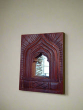 Load image into Gallery viewer, Antique Inspired Handcrafted Wooden Rustic Jharokha
