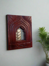 Load image into Gallery viewer, Antique Inspired Handcrafted Wooden Rustic Jharokha
