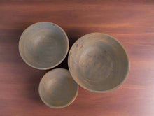 Load image into Gallery viewer, Rustic Hand-Carved Wooden Bowl Set | Decorative Farmhouse Decor
