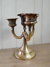 Load image into Gallery viewer, Vintage Classy Taper Candle  | Vintage Brass Candelabra
