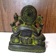 Load image into Gallery viewer, Mangalkari Charbhuja Ganpati Statue God Idol Size 11 x 8.5 x 11.5 cm
