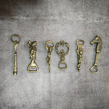 Load image into Gallery viewer, Vintage Brass Bottle Opener Collection (Sold Individually)
