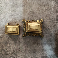 Load image into Gallery viewer, Antique Brass Trinket Box - Two Unique Indian Boxes (Not a Set)
