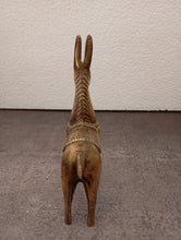 Load image into Gallery viewer, Vintage Brass Tribal Horse Figurine

