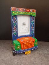 Load image into Gallery viewer, Desi Truck Wooden Photo Frame: A Charming Home Accent and Gift
