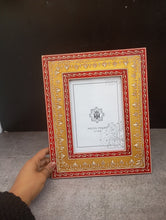 Load image into Gallery viewer, Handmade Mixed Colorful Wooden Photo Frame
