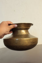 Load image into Gallery viewer, Beautiful Vintage Brass Chari / water pot  / Ghee or Oil Pot
