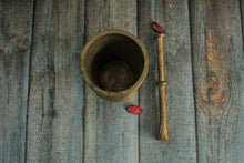 Load image into Gallery viewer, Beautiful Vintage Brass Mortar (Height - 3.3")
