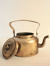 Load image into Gallery viewer, Vintage Brass Kettle / Tea Pot
