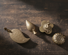 Load image into Gallery viewer, Antique Brass Miniature Brass kumkum Box -Sold Individually
