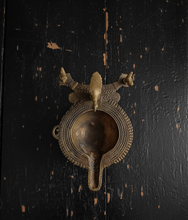 Load image into Gallery viewer, Vintage Indian Brass Oil Lamp with Bird Figures

