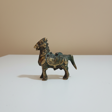 Load image into Gallery viewer, Vintage Brass Horse Figurine
