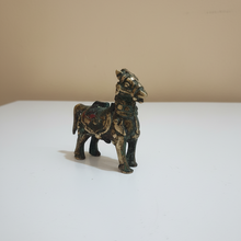 Load image into Gallery viewer, Vintage Brass Horse Figurine
