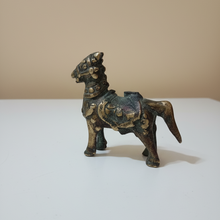 Load image into Gallery viewer, Vintage Brass Horse Figurine
