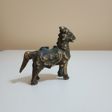 Load image into Gallery viewer, Vintage Brass Horse Figurine
