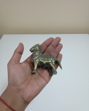 Load image into Gallery viewer, Vintage Brass Horse Figurine
