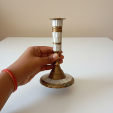 Load image into Gallery viewer, Vintage Brass Candlestick Holder
