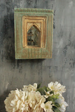 Load image into Gallery viewer, Antique Inspired Handcrafted Wooden Rustic Jharokha - Style It by Hanika
