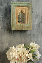 Load image into Gallery viewer, Antique Inspired Handcrafted Wooden Rustic Jharokha - Style It by Hanika
